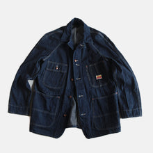 Load image into Gallery viewer, 1950&#39;s &quot;PAY-DAY&quot; DENIM COVERALL (MINT CONDITION) SZ ABOUT 36-38
