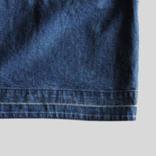 画像をギャラリービューアに読み込む, 1990&#39;s &quot;BRENTS&quot; DENIM PULLOVER (SZ LARGE / U.S.ARMY M-35 STYLE / VERY RARE)
