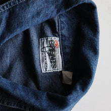画像をギャラリービューアに読み込む, 1990&#39;s &quot;BRENTS&quot; DENIM PULLOVER (SZ LARGE / U.S.ARMY M-35 STYLE / VERY RARE)
