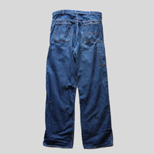 Load image into Gallery viewer, 1940's～ DENIM PAINTER PANTS (SZ W35×L33 / BEAUTUFUL AGING)
