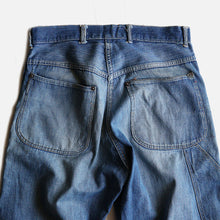 Load image into Gallery viewer, 1940&#39;s DENIM PAINTER TROUSER (SZ W32 L31 / GOOD COLOR)
