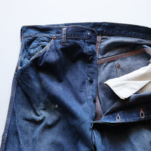 Load image into Gallery viewer, 1940's～ DENIM PAINTER PANTS (SZ W35×L33 / BEAUTUFUL AGING)
