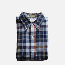 Load image into Gallery viewer, 1960&#39;s &quot;LB&quot; MADRAS COTTON B.D SHIRT (SZ MEDIUM / DEADSTOCK)
