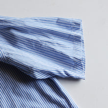 Load image into Gallery viewer, "PAUL SMITH" COTTON STRIPE S/S SHIRT (SZ 16H LARGE / MADE IN ENGLAND / GOOD CONDITION)
