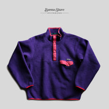 画像をギャラリービューアに読み込む, ～1990&#39;s &quot;PATAGONIA&quot; SNAP PULLOVER FLEECE (SZ XL / EGGPLANT / GOOD CONDITION)
