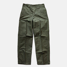 画像をギャラリービューアに読み込む, 1960&#39;s &quot;U.S.ARMY&quot; OG107 COTTON SATEEN TROUSER (W34×L33 / DEADSTOCK)
