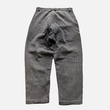 Load image into Gallery viewer, 1940&#39;s～ FRENCH WORK TROUSER (SZ W32×L27  / COTTON PIQUE FABRIC)
