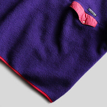 画像をギャラリービューアに読み込む, ～1990&#39;s &quot;PATAGONIA&quot; SNAP PULLOVER FLEECE (SZ XL / EGGPLANT / GOOD CONDITION)
