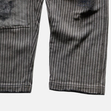 Load image into Gallery viewer, 1940&#39;s～ FRENCH WORK TROUSER (SZ W32×L27  / COTTON PIQUE FABRIC)
