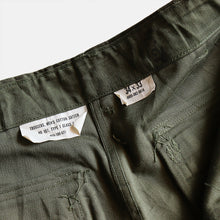 画像をギャラリービューアに読み込む, 1960&#39;s &quot;U.S.ARMY&quot; OG107 COTTON SATEEN TROUSER (W34×L33 / DEADSTOCK)
