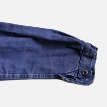 Load image into Gallery viewer, 1950&#39;s FRENCH WORK JACKET MODOFIED PATCH POCKET (SZ MEDIUM / GOOD FADE)
