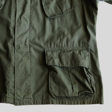 画像をギャラリービューアに読み込む, 1960's "U.S.ARMY" JUNGLE FATIGUE JACKET (SZ LARGE-SHORT / GOOD CONDITION)
