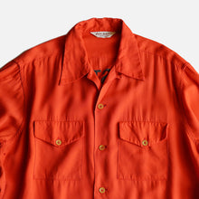 Load image into Gallery viewer, 1950&#39;s &quot;NAT NAST&quot; L/S RAYON BOWLING SHIRT (SZ LARGE / MINT CONDITION)
