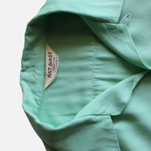 Load image into Gallery viewer, 1950&#39;s &quot;NAT NUST&quot; RAYON S/S SHIRT (BIG SIZE 17H / GOOD COLOR / MINT CONDITION)
