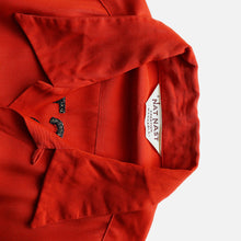 Load image into Gallery viewer, 1950&#39;s &quot;NAT NAST&quot; L/S RAYON BOWLING SHIRT (SZ LARGE / MINT CONDITION)
