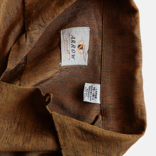 Load image into Gallery viewer, 1950&#39;s &quot;ARROW&quot; RAYON BOX SHIRT (SZ LARGE / GOOD CONDITION)
