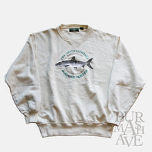 Load image into Gallery viewer, 1990&#39;s &quot;ORVIS&quot; COTTON SWEAT SHIRT (SZ MEDIUM / BONE FISH / ECRU )
