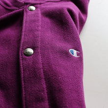 Load image into Gallery viewer, 1990&#39;s &quot;CHAMPION&quot; SNAP CARDIGAN (SZ LARGE / GOOD CONDITION)
