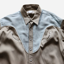 Load image into Gallery viewer, ～1980&#39;s &quot;ROCKMOUNT&quot; RAYON WESTERN SHIRT (SZ LARGE / NEAR DEADSTOCK)
