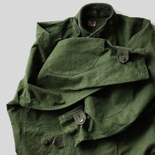 画像をギャラリービューアに読み込む, 1960&#39;s～ SWEDISH MILITARY MOTORCYCLE JACKET (SZ 50 LARGE / VERY GOOD CONDITION)
