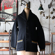 画像をギャラリービューアに読み込む, ～1940&#39;s &quot;U.S.M.C&quot; SHAWL COLLAR CARDIGAN (SZ MEDIUM / MINT CONDITION)
