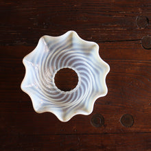 Load image into Gallery viewer, ANTIQUE SWIRL GLASS LAMP SHADE

