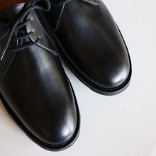 Load image into Gallery viewer, &quot;HARDRIGE PARIS&quot; FRENCH ARMY LEATHER SURVICE SHOES (SZ EU41-EU42 / DEADSTOCK / 2000&#39;s)

