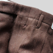 画像をギャラリービューアに読み込む, 1950&#39;s WOOL NEP SLACKS (W34×L30 / DEADSTOCK / AS IS CONDITION)
