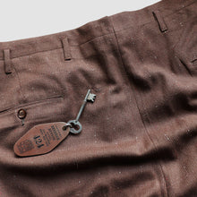 画像をギャラリービューアに読み込む, 1950&#39;s WOOL NEP SLACKS (W34×L30 / DEADSTOCK / AS IS CONDITION)
