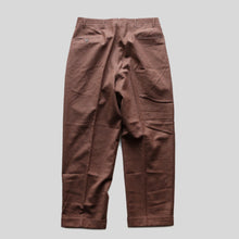 画像をギャラリービューアに読み込む, 1950&#39;s WOOL NEP SLACKS (W34×L30 / DEADSTOCK / AS IS CONDITION)

