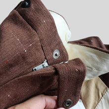 画像をギャラリービューアに読み込む, 1950&#39;s WOOL NEP SLACKS (W34×L30 / DEADSTOCK / AS IS CONDITION)
