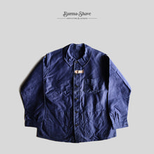 画像をギャラリービューアに読み込む, ～1940&#39;s FRENCH WORK MOLESKIN JACKET (SZ X-LARGE / DEADSTOCK)
