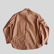 画像をギャラリービューアに読み込む, 1980's "L.L.BEAN" CHAMOIS CLOTH SHIRT (SZ LARGE / PINK BEIGE / GOOD CONDITION)
