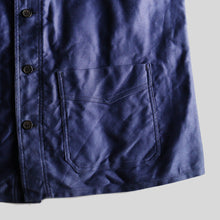 画像をギャラリービューアに読み込む, ～1940&#39;s FRENCH WORK MOLESKIN JACKET (SZ X-LARGE / DEADSTOCK)
