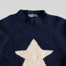 画像をギャラリービューアに読み込む, 1990's "RALPH LAUREN" STAR SWEATER (SZ LARGE / MINT CONDITION)
