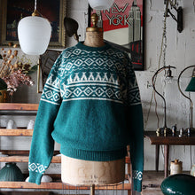 画像をギャラリービューアに読み込む, 1980&#39;s &quot;L.L.BEAN&quot; NORDICK WOOL SWEATER (SZ X-LARGE / NEAR DEADSTOCK)
