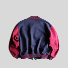 Load image into Gallery viewer, 1990's "FRUIT OF THE LOOM" STADIUM JACKET (SZ LARGE / COTTON SEWAT / GOOD CONDITION)
