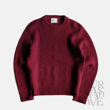 画像をギャラリービューアに読み込む, 1960&#39;s SHETLAND WOOL CREW NECK SWEATER (SZ MEDIUM / GOOD CONDITION)
