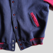 Load image into Gallery viewer, 1990's "FRUIT OF THE LOOM" STADIUM JACKET (SZ LARGE / COTTON SEWAT / GOOD CONDITION)
