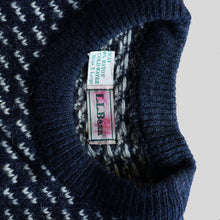 画像をギャラリービューアに読み込む, 1980's "L.L.BEAN" WOOL SWEATER (SZ X-LARGE / BIRD'S EYE / GOOD CONDITION)
