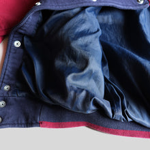 Load image into Gallery viewer, 1990's "FRUIT OF THE LOOM" STADIUM JACKET (SZ LARGE / COTTON SEWAT / GOOD CONDITION)
