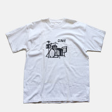 画像をギャラリービューアに読み込む, 1990&#39;s &quot;CLINIC&quot; MUSIC T-SHIRT (SZ XL / DEADSTOCK)
