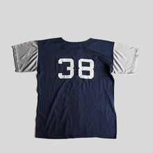 Load image into Gallery viewer, "U.S.N.A" ATHLETIC TWO TONE T-SHIRT (SZ ABOUT XL / AROUND 1960's / GOOD CONDITION)

