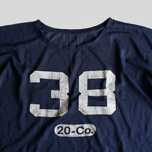 Load image into Gallery viewer, "U.S.N.A" ATHLETIC TWO TONE T-SHIRT (SZ ABOUT XL / AROUND 1960's / GOOD CONDITION)
