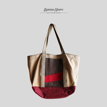 画像をギャラリービューアに読み込む, NEW ENGLAND STYLE HOME MADE CANVAS TOTE BAG (LONG HANDLE / GOOD CONDITION / AROUND 1980's)
