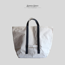 画像をギャラリービューアに読み込む, AROUND 1990's CANVAS BIG TOTE BAG (BLACK HANDLE / NEAR DEADSTOCK)
