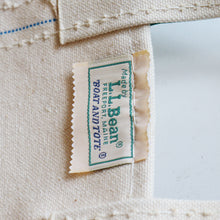 Load image into Gallery viewer, 1980's "L.L.BEAN" CANVAS TOTE (SZ MEDIUM / GOOD CONDITION)
