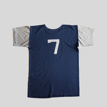 画像をギャラリービューアに読み込む, "U.S.N.A" ATHLETIC TWO TONE T-SHIRT (SZ ABOUT LARGE / AROUND 1960's / GOOD CONDITION)
