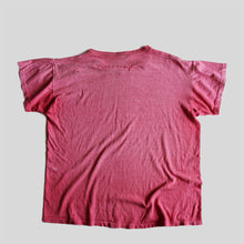 Load image into Gallery viewer, 1950's "WASH-N-WEAR" FOOTBALL COTTON T-SHIRT (SZ X-LARGE / SUN FADE / BIG SIZE)
