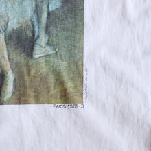 Load image into Gallery viewer, 1990's "EDGAR DEGAS" SEATED DANCER ART T-SHIRT (SIZE XL / GOOD CONDITION)
